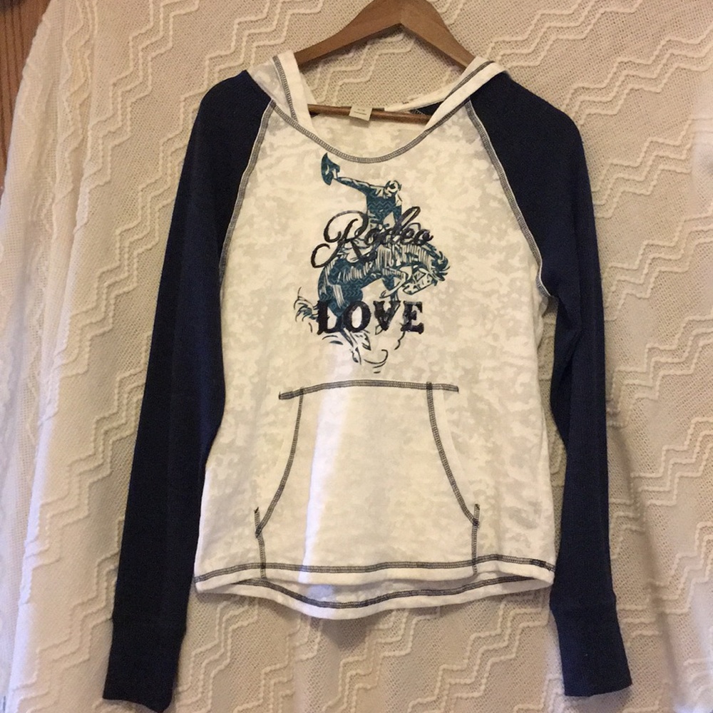 Ariat ladies burnout hoodie